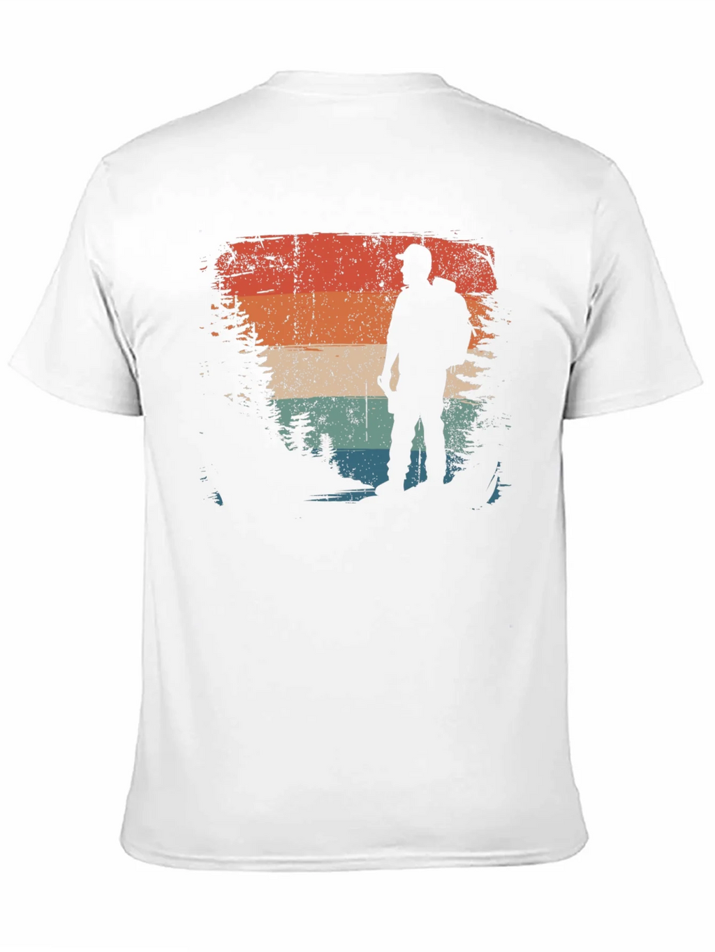 Vintage Hiker Graphic Tee - Retro Outdoor Adventure Shirt product image 10