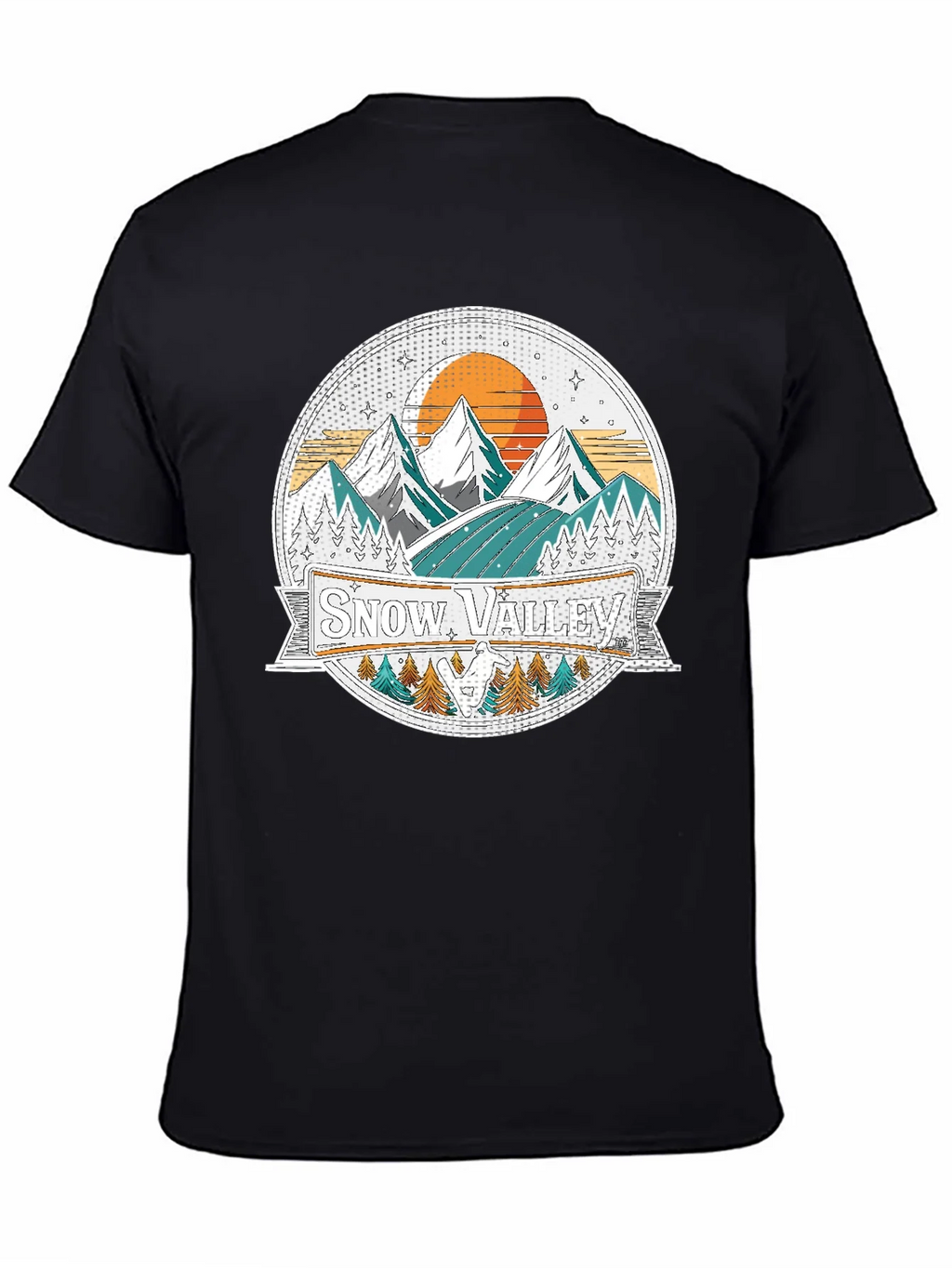 Snow Valley Graphic Tee - Mountain Adventure product image 4