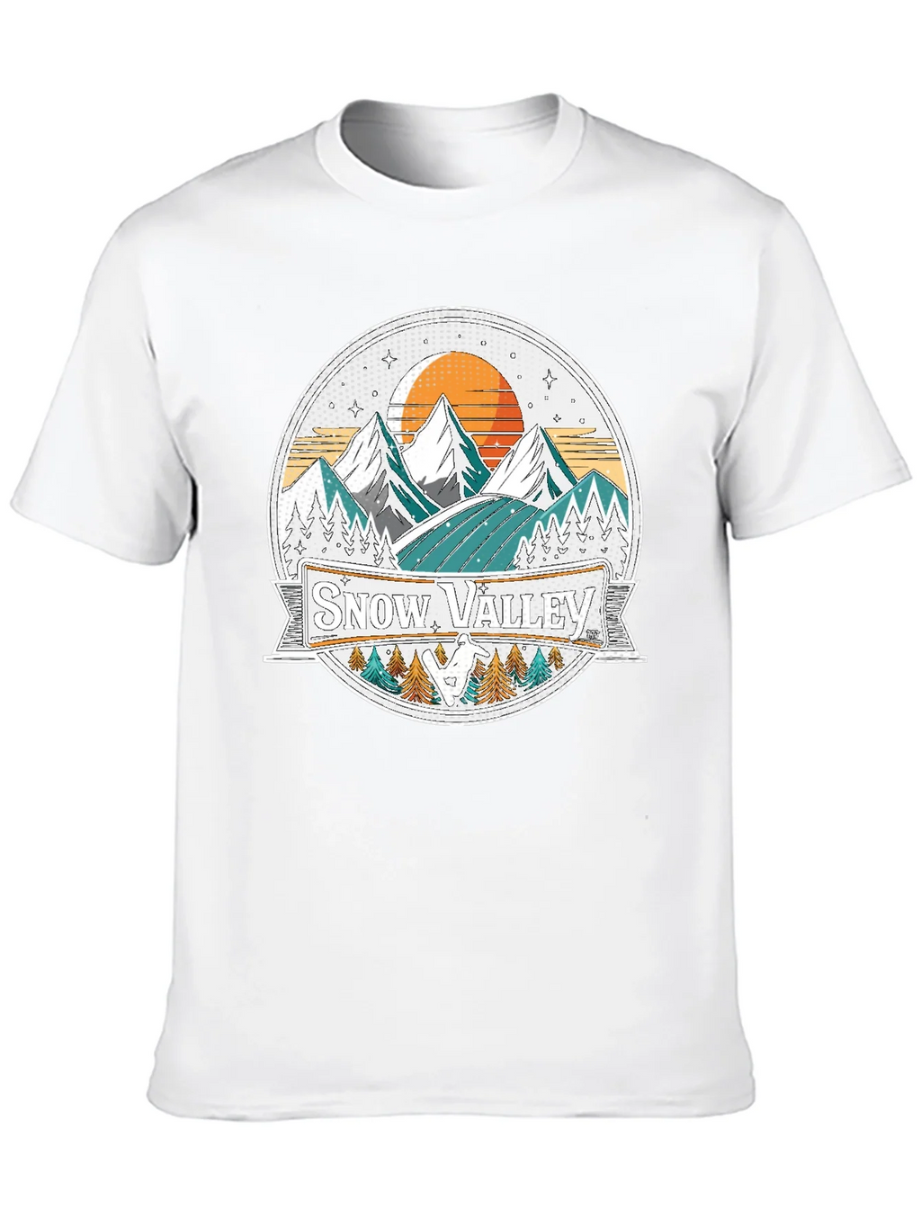 Snow Valley Graphic Tee - Mountain Adventure product image 9
