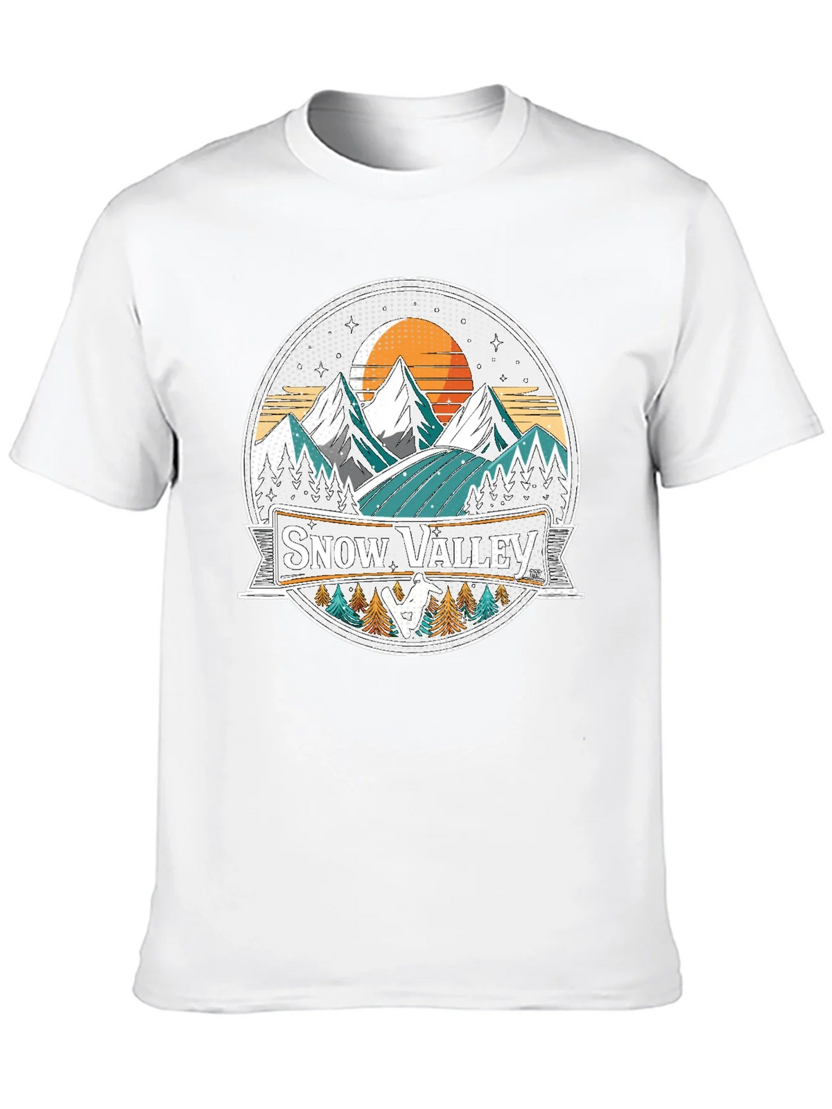 Snow Valley Graphic Tee - Mountain Adventure product image 9