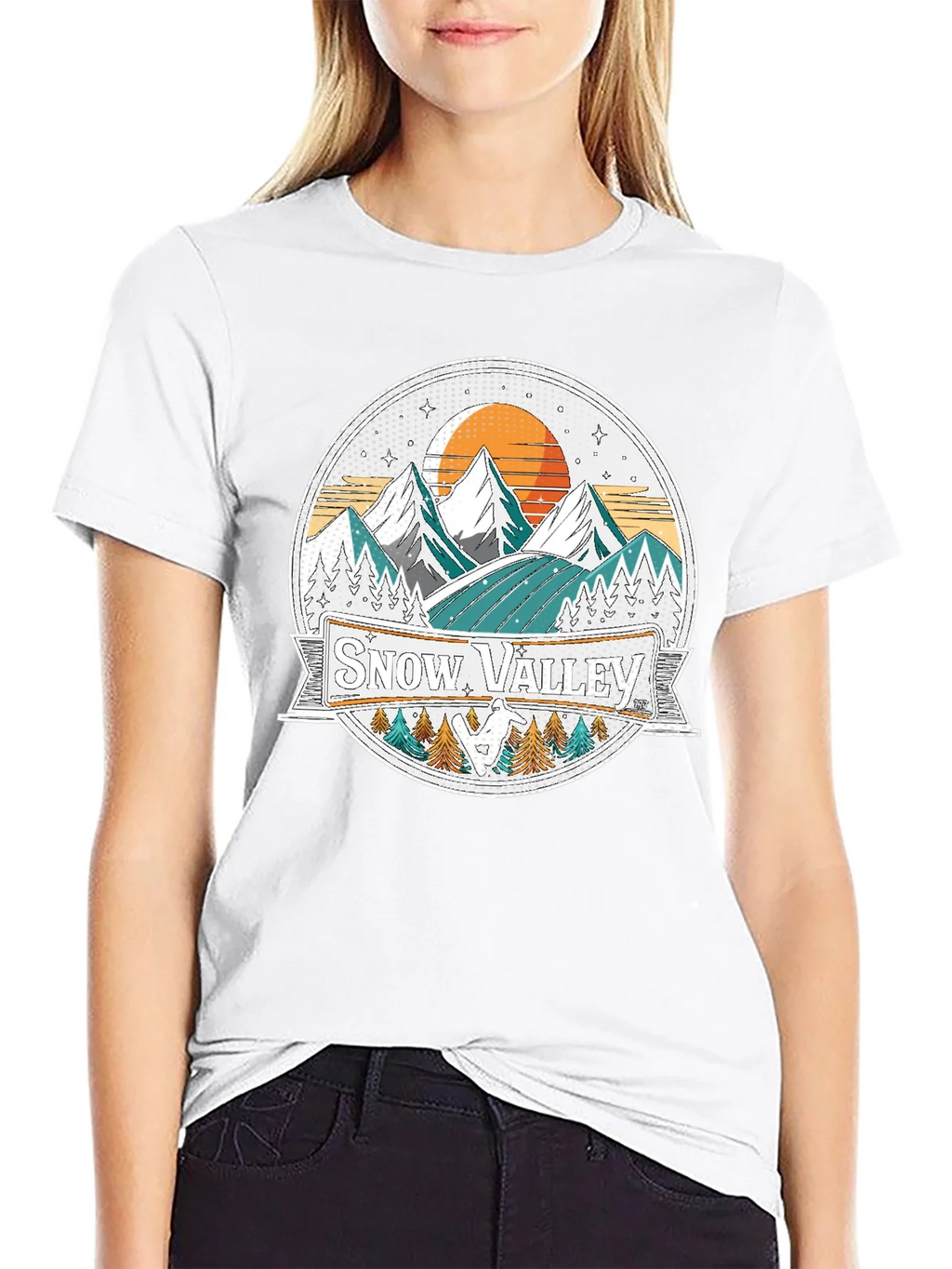 Snow Valley Graphic Tee - Mountain Adventure product image 8