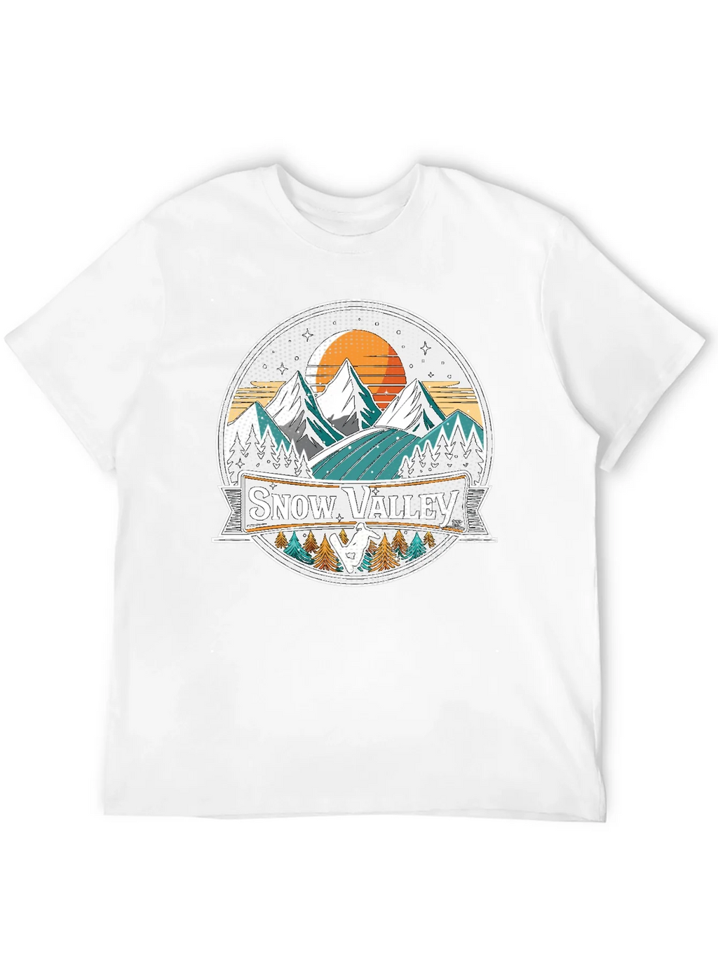 Snow Valley Graphic Tee - Mountain Adventure product image 11
