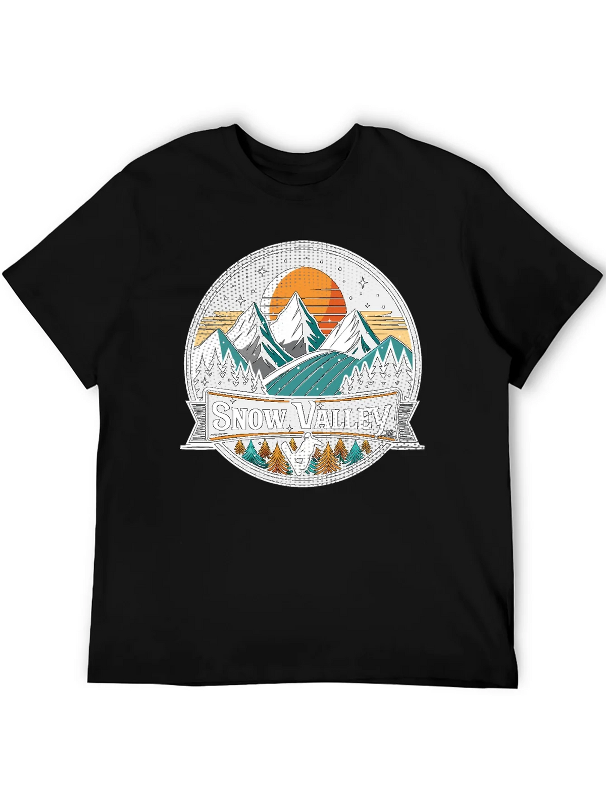 Snow Valley Graphic Tee - Mountain Adventure product image 5