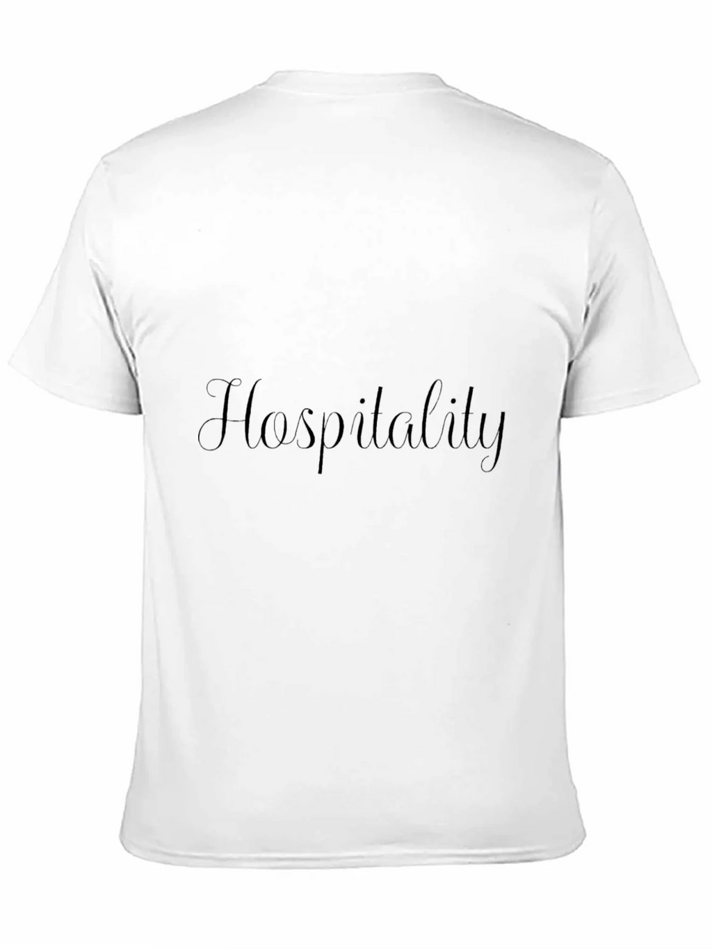 Mens Black Hospitality T-Shirt product image 10
