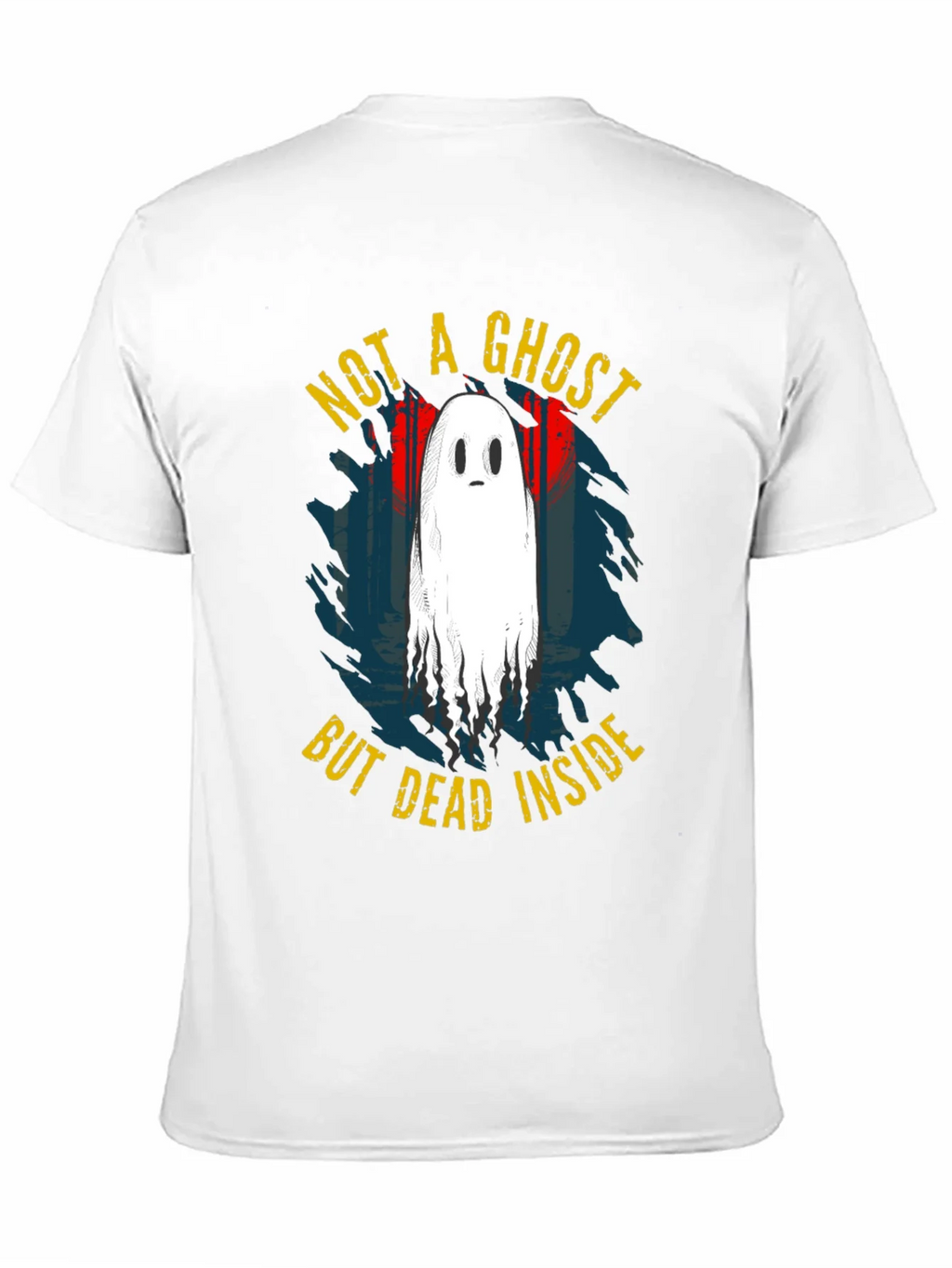 Not A Ghost But Dead Inside Black T-Shirt product image 8
