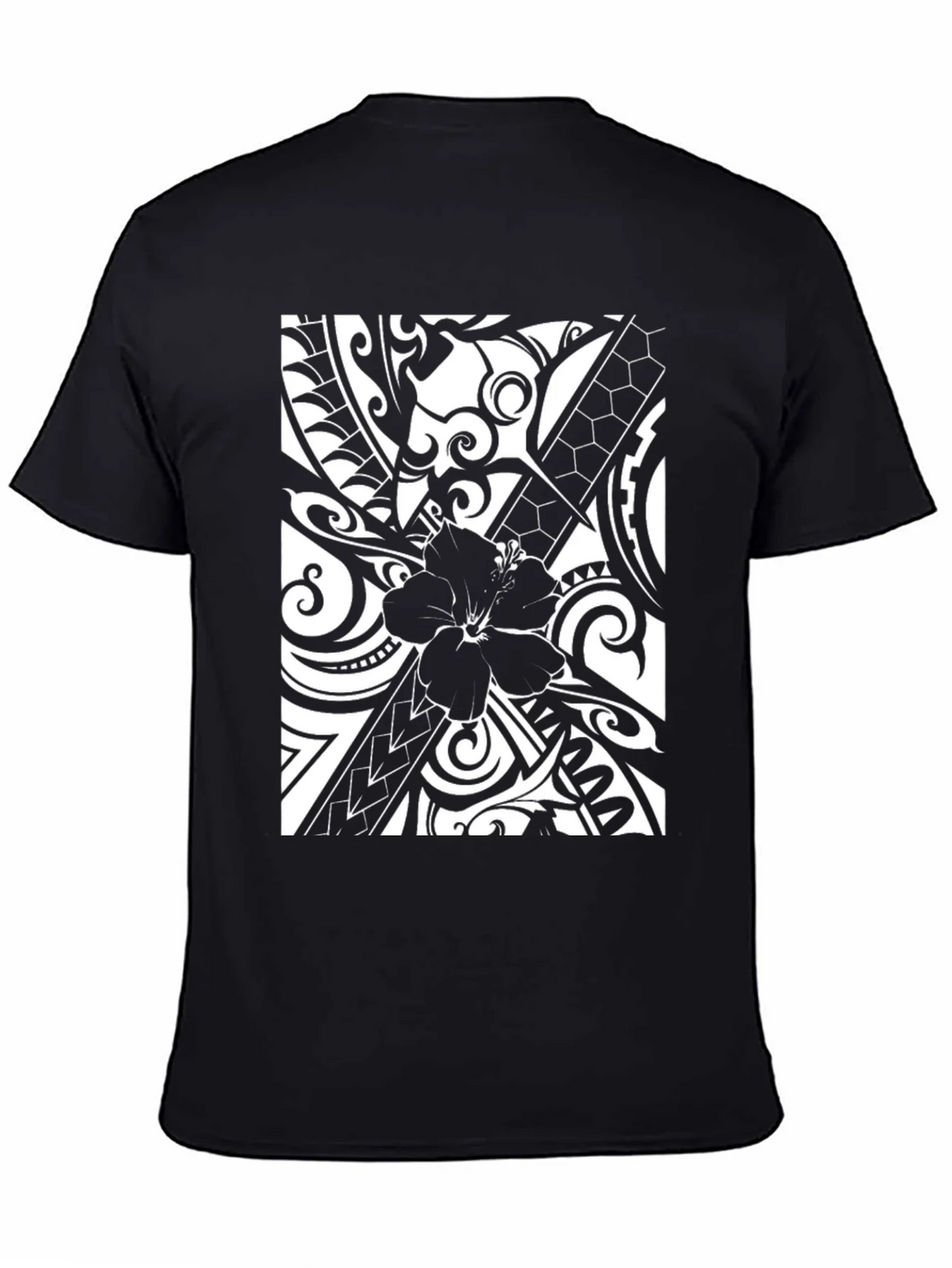 Hibiscus Tribal Print Graphic Tee product image 4