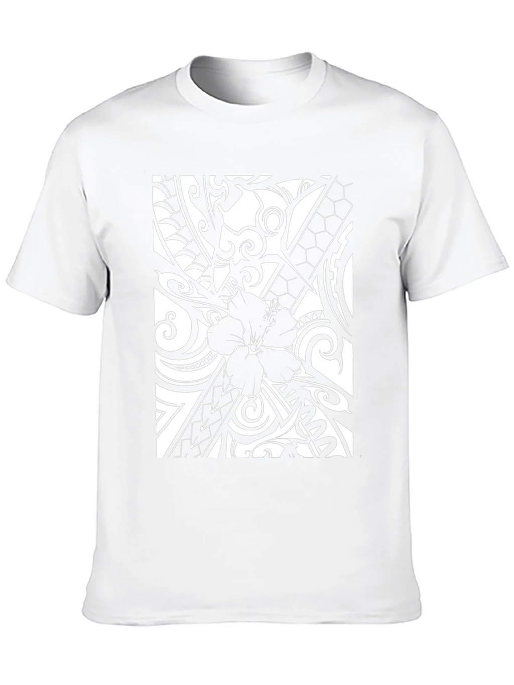 Hibiscus Tribal Print Graphic Tee product image 9