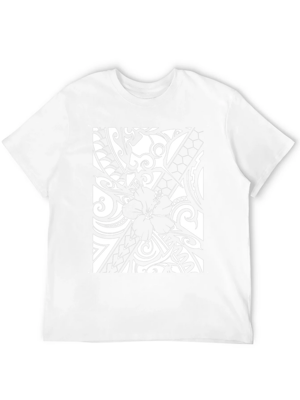 Hibiscus Tribal Print Graphic Tee product image 11