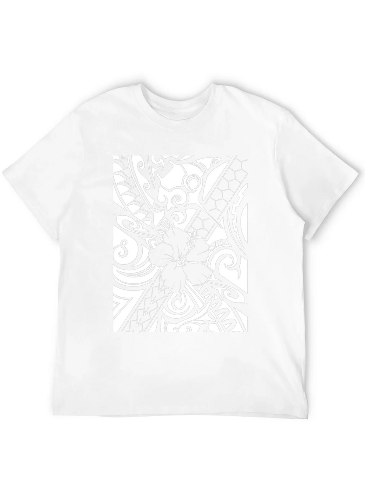 Hibiscus Tribal Print Graphic Tee product image 11