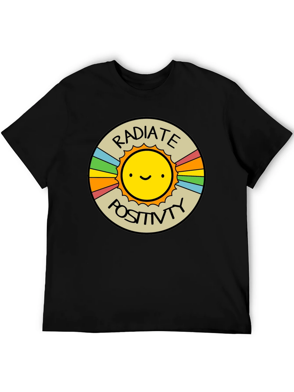 Radiate Positivity Graphic T-Shirt - Crew Neck product image 5