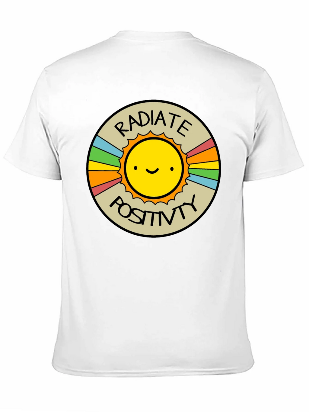 Radiate Positivity Graphic T-Shirt - Crew Neck product image 10
