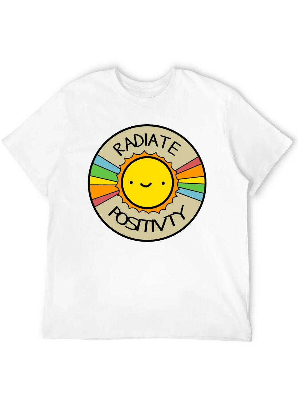 Radiate Positivity Graphic T-Shirt - Crew Neck product image 11