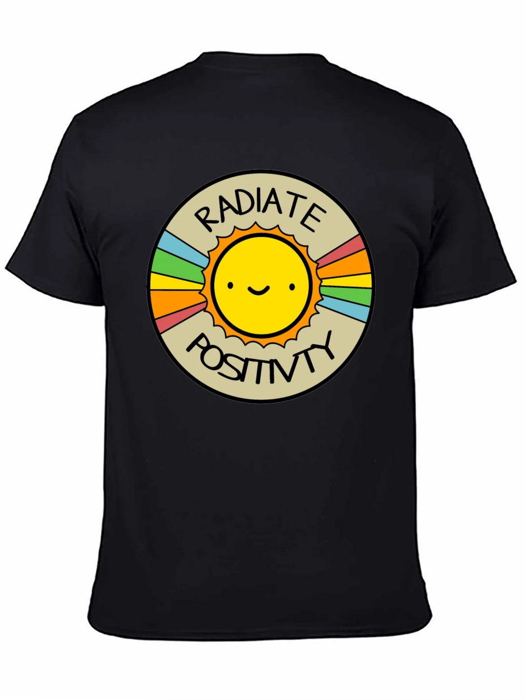 Radiate Positivity Graphic T-Shirt - Crew Neck product image 4