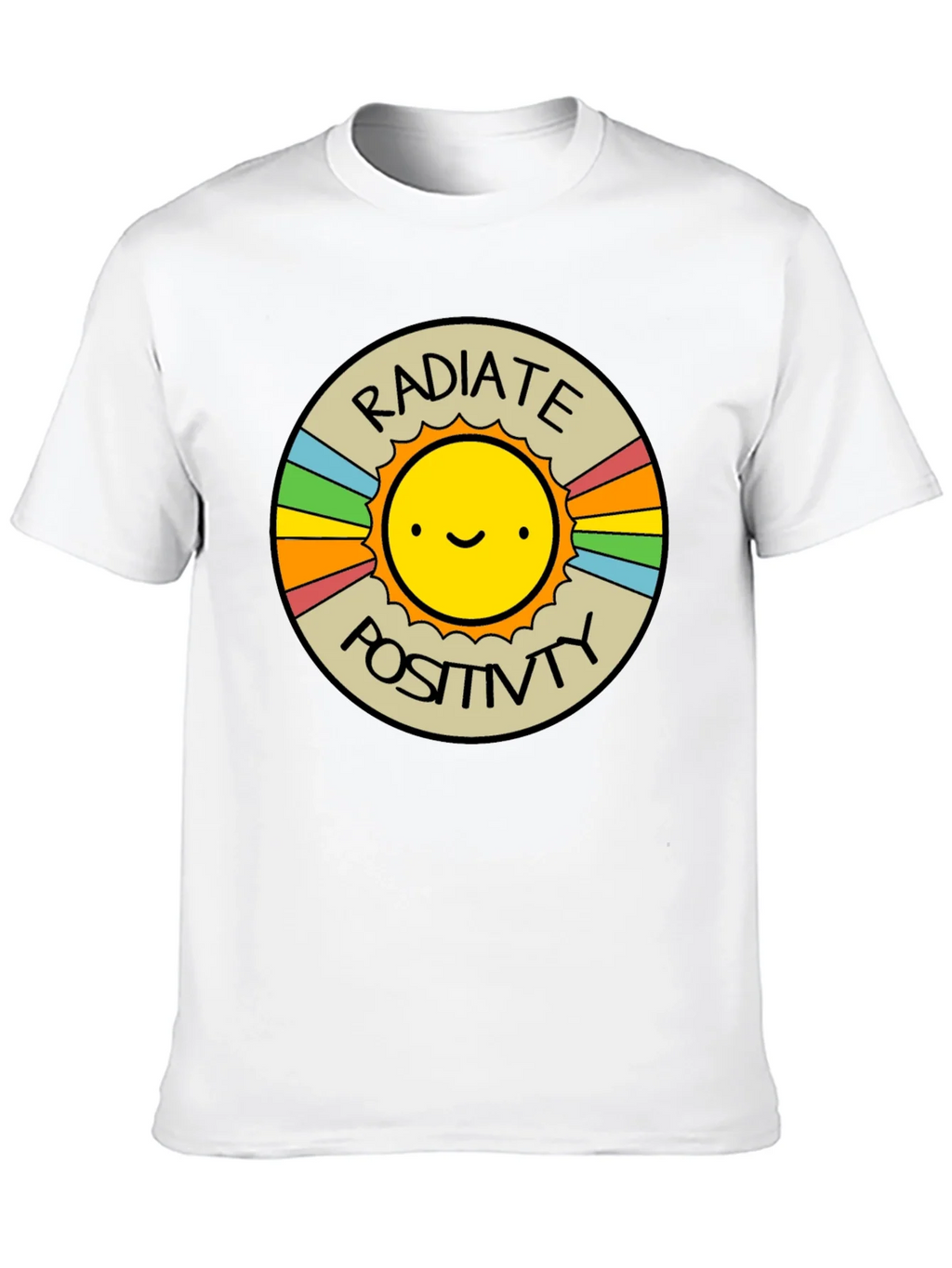 Radiate Positivity Graphic T-Shirt - Crew Neck product image 9