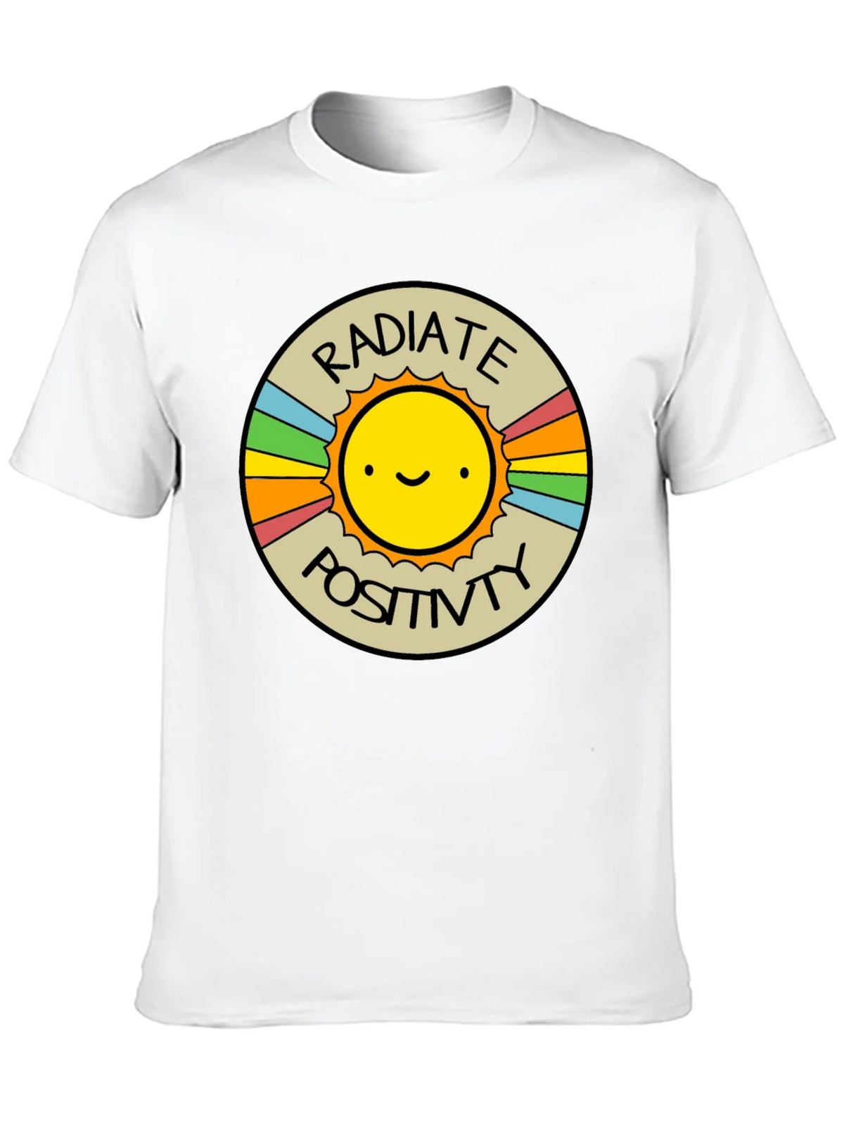 Radiate Positivity Graphic T-Shirt - Crew Neck product image 9