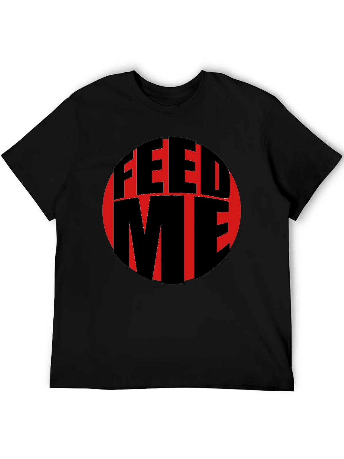 Feed Me Graphic T-Shirt - Black product image 5