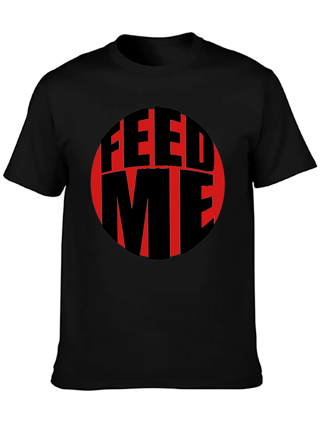 Feed Me Graphic T-Shirt - Black product image 3