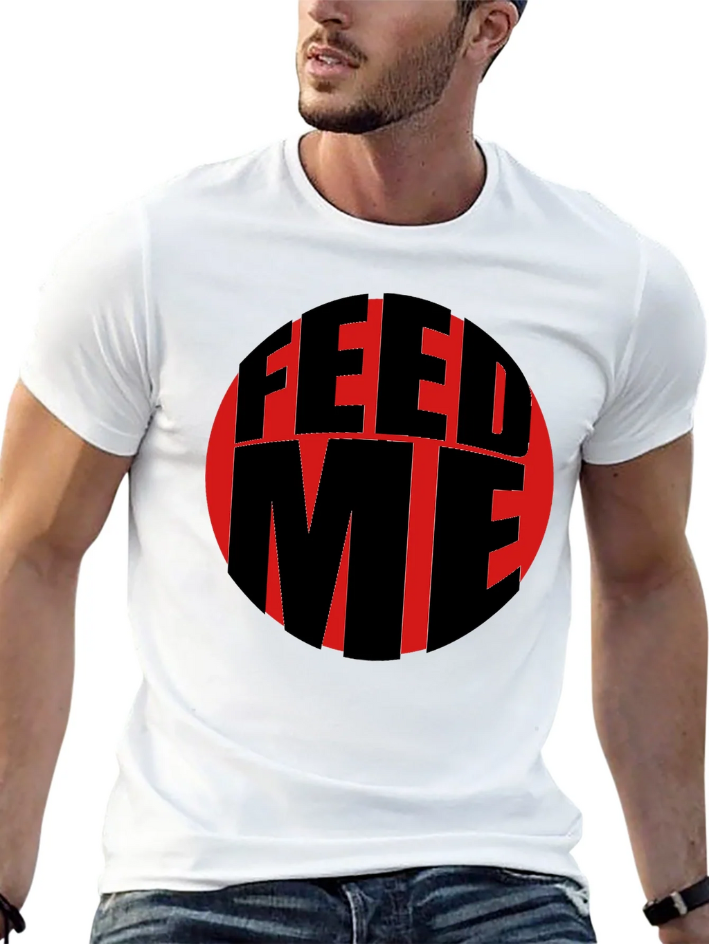 Feed Me Graphic T-Shirt - Black product image 12