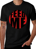 Feed Me Graphic T-Shirt - Black product image 1