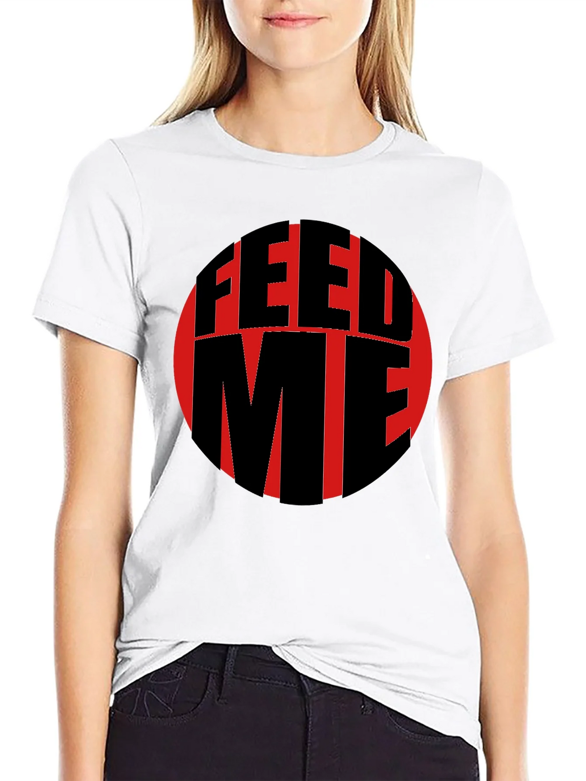 Feed Me Graphic T-Shirt - Black product image 8