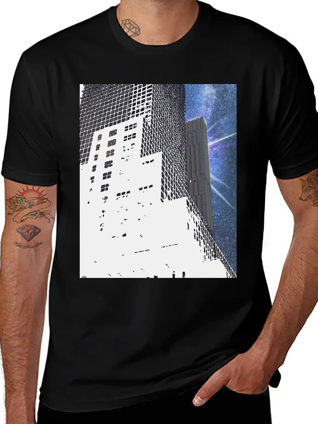 Modern Cityscape T-Shirt - Urban Style product image 1