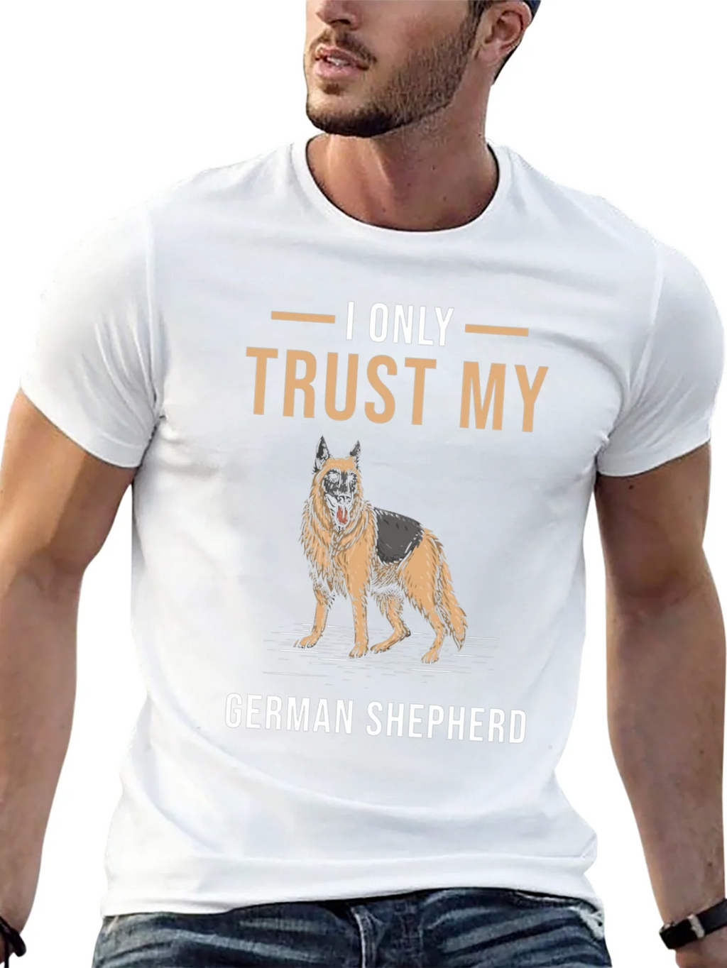I Only Trust My German Shepherd T-Shirt product image 12