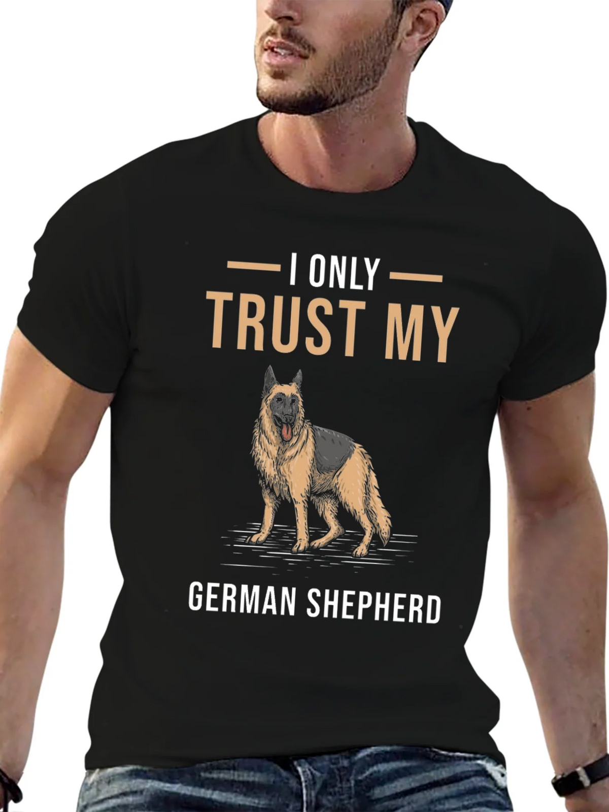 I Only Trust My German Shepherd T-Shirt product image 6
