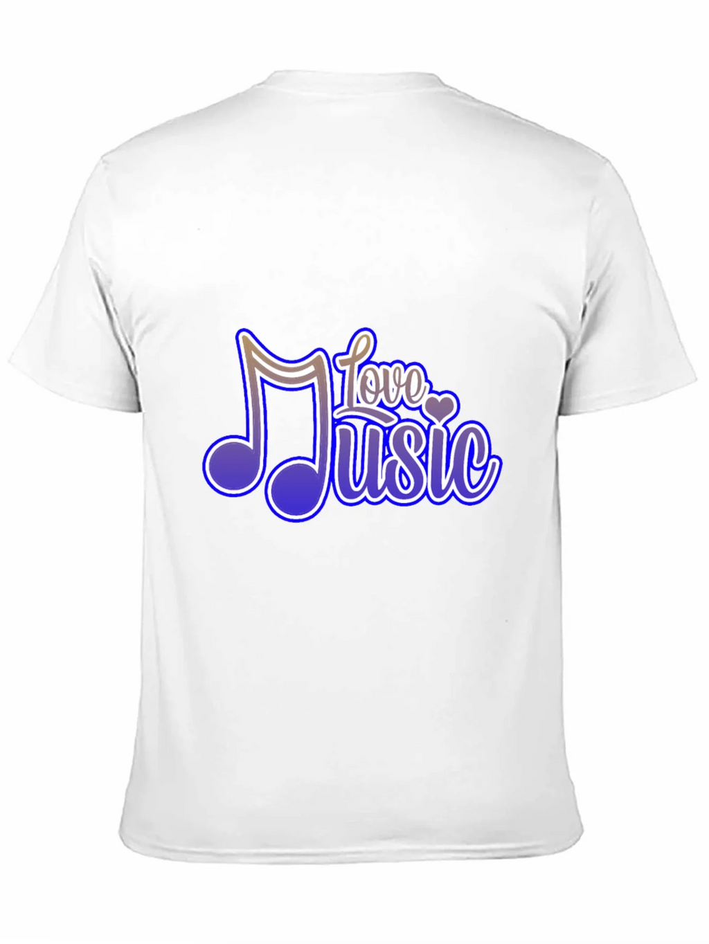 Love Music Graphic Tee - Soft Black T-Shirt product image 8