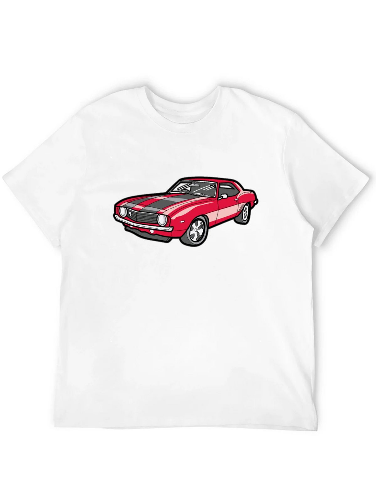 Classic Red Car Graphic T-Shirt product image 11