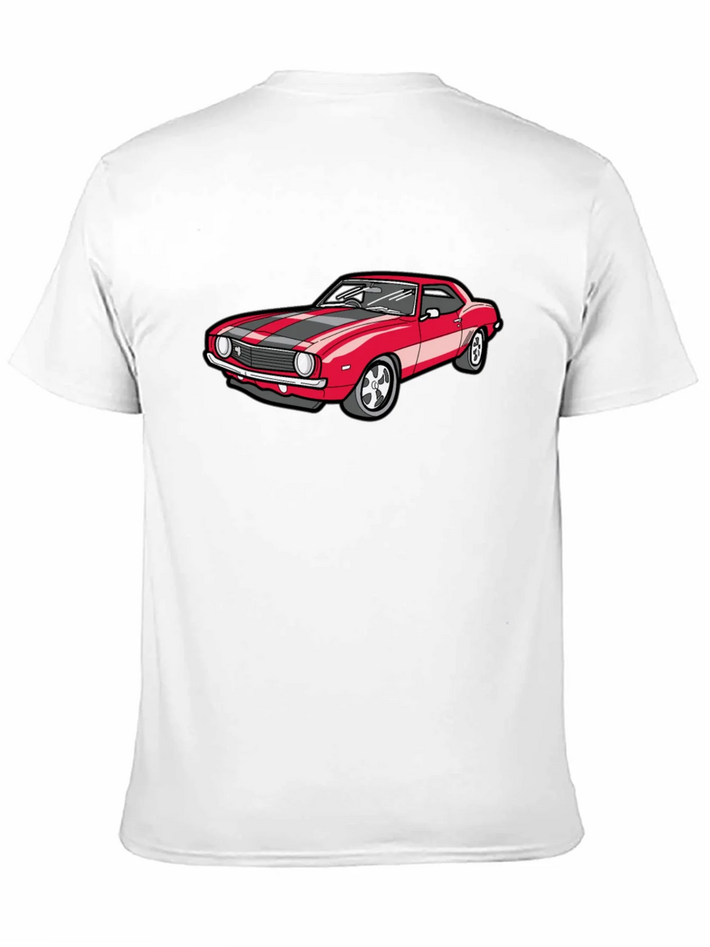 Classic Red Car Graphic T-Shirt product image 10