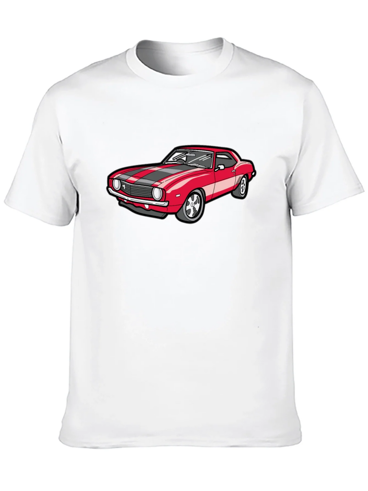 Classic Red Car Graphic T-Shirt product image 9