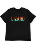 Retro Lizard Graphic Tee - Cool Casual Comfort product image 1