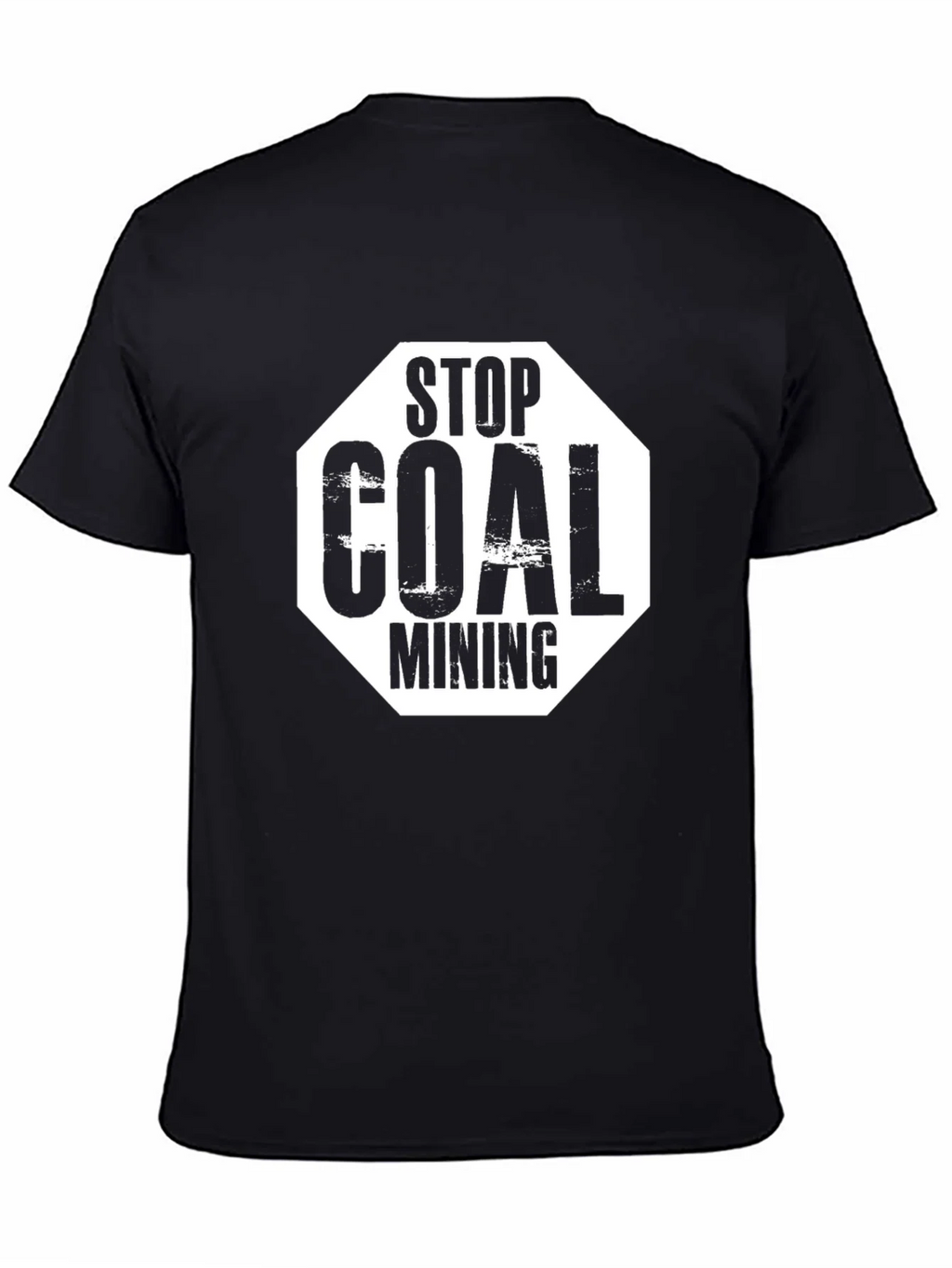 Stop Coal Mining T-Shirt - Eco-Friendly Protest Tee product image 4