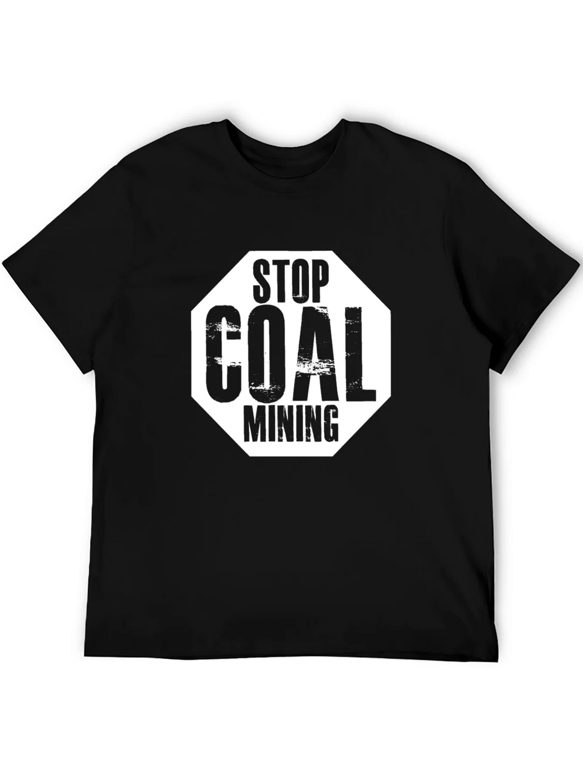 Stop Coal Mining T-Shirt - Eco-Friendly Protest Tee product image 5