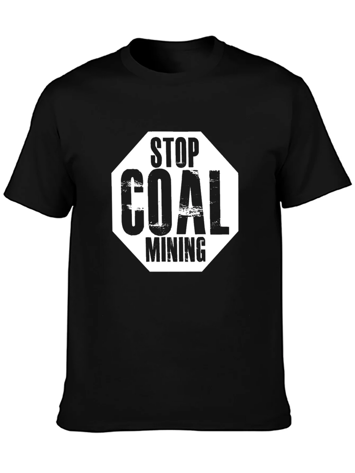 Stop Coal Mining T-Shirt - Eco-Friendly Protest Tee product image 3
