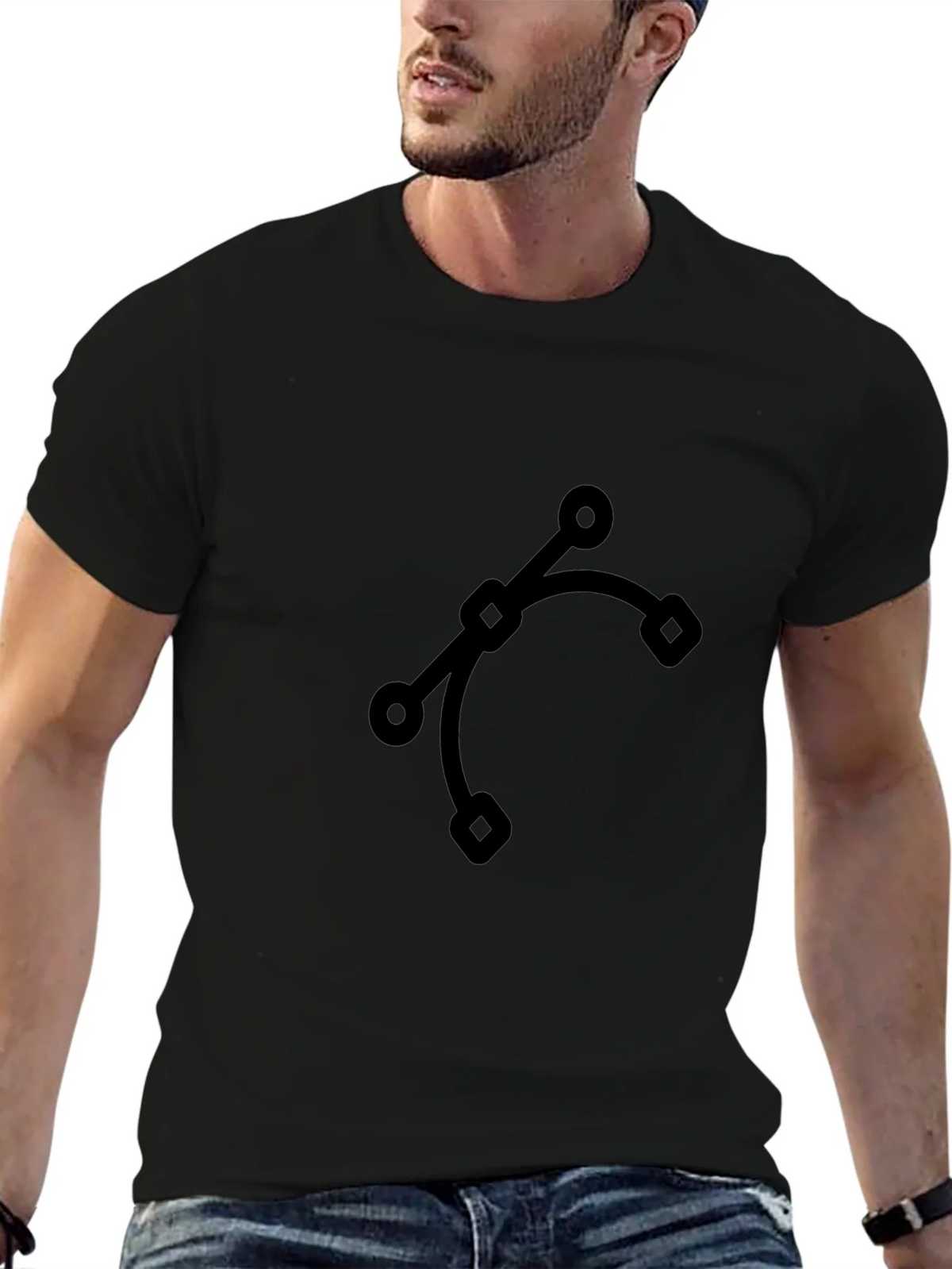Graphic Design Tool Black Tee product image 6