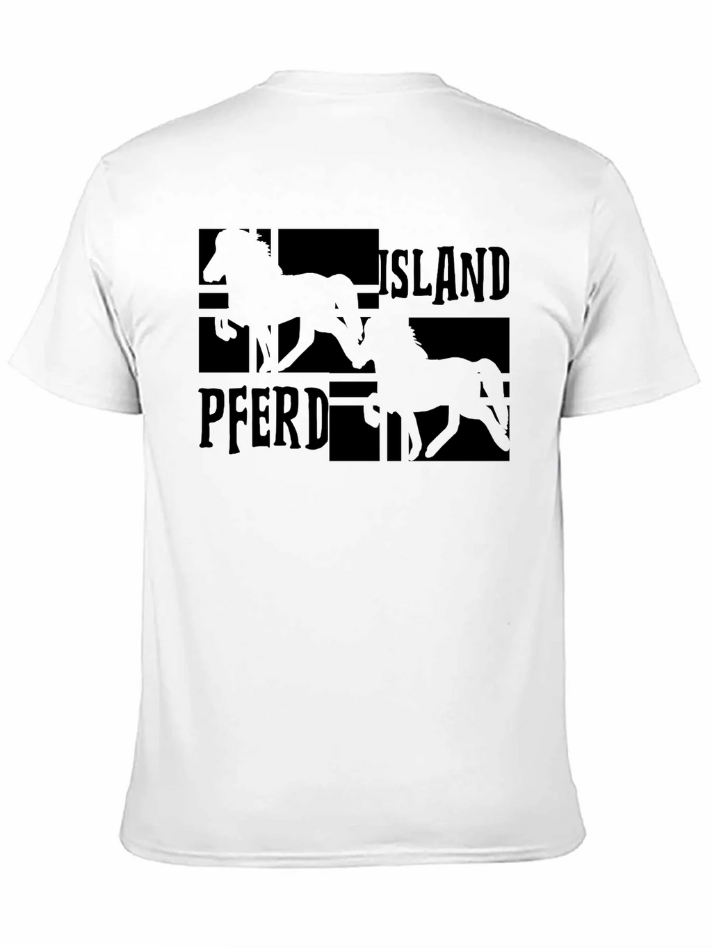 Island Pferd Black T-Shirt - Equestrian Style product image 10