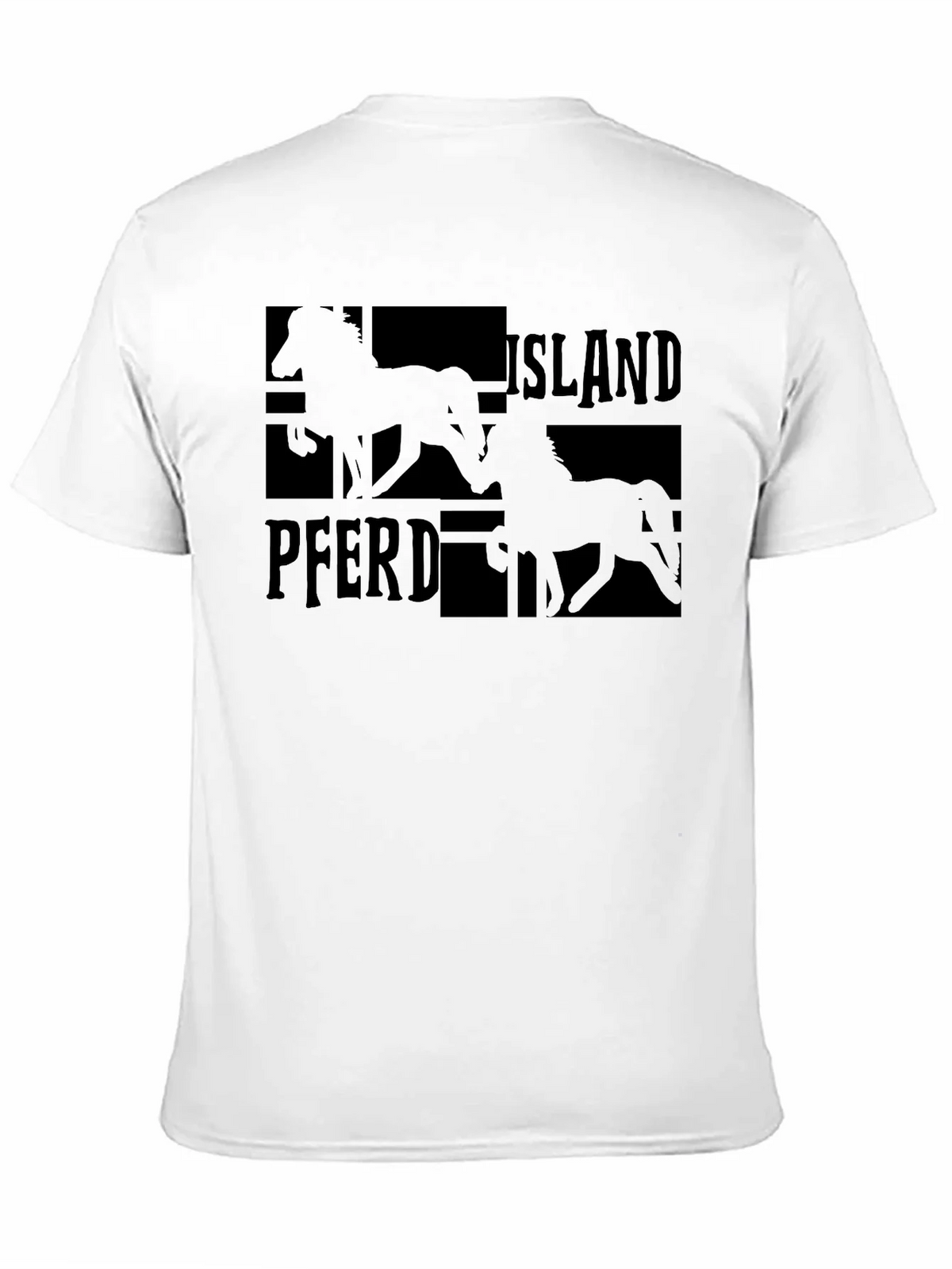 Island Pferd Black T-Shirt - Equestrian Style product image 10