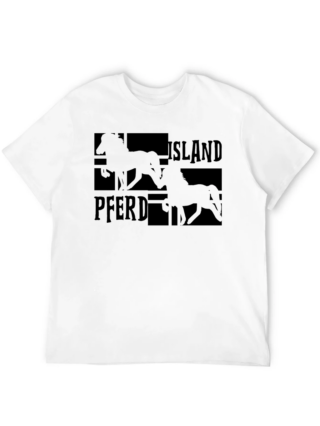 Island Pferd Black T-Shirt - Equestrian Style product image 11