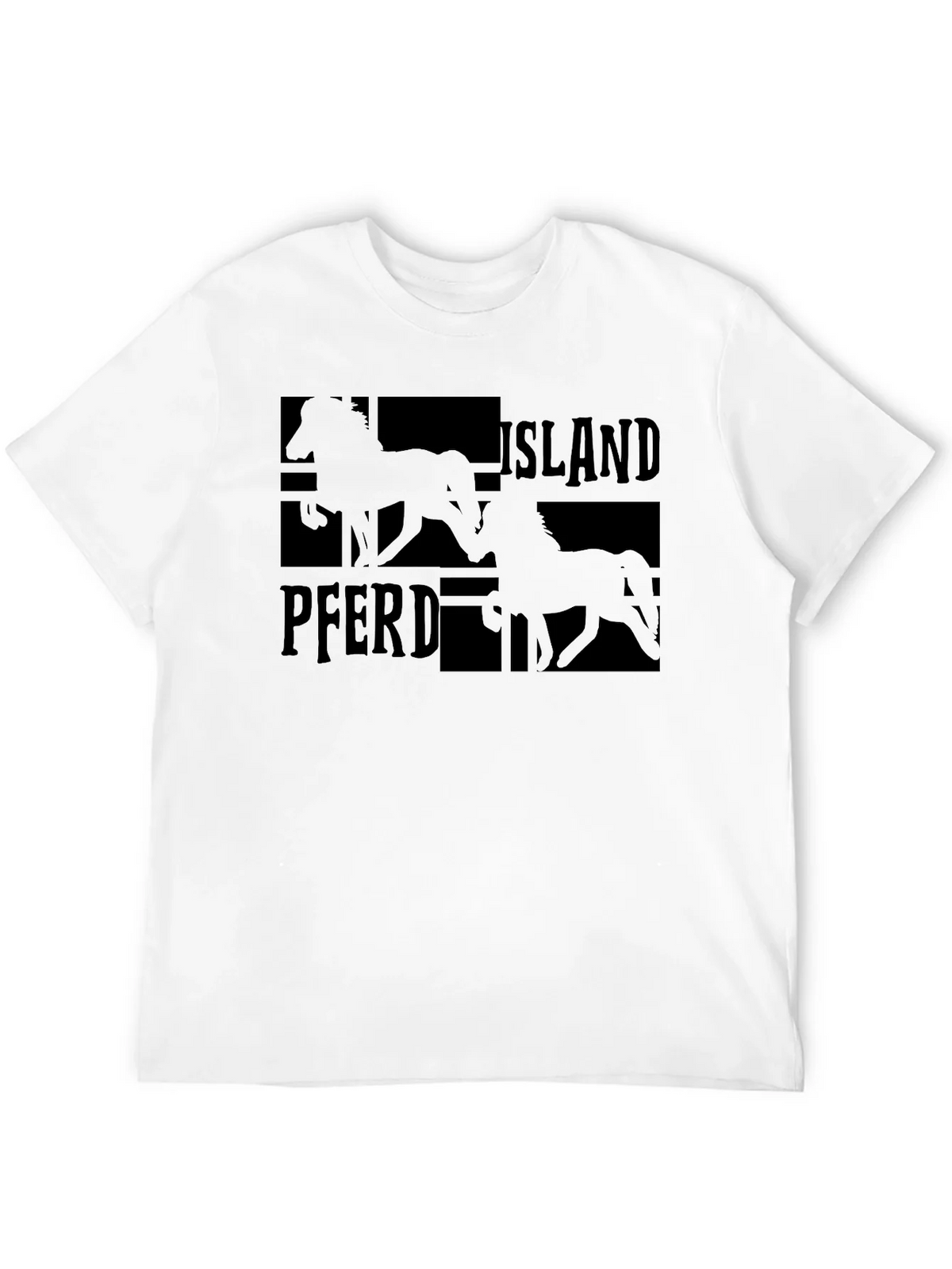 Island Pferd Black T-Shirt - Equestrian Style product image 11