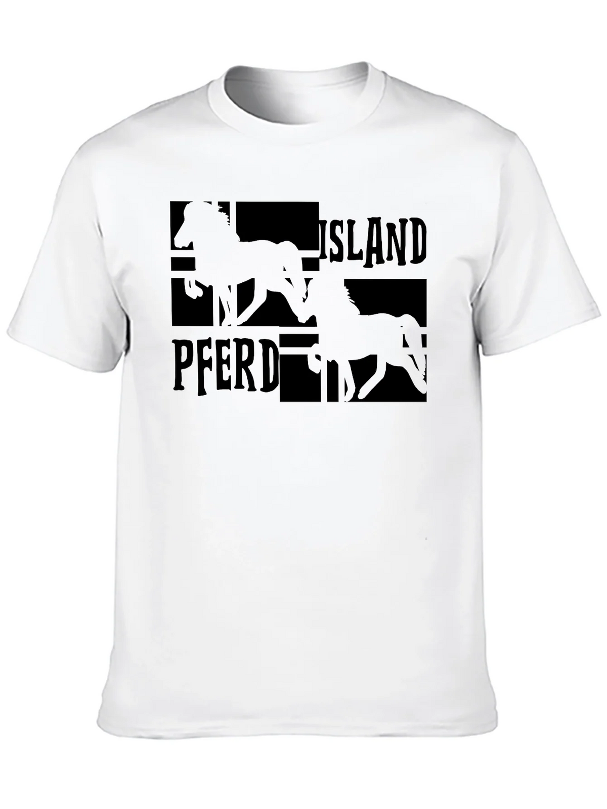 Island Pferd Black T-Shirt - Equestrian Style product image 9