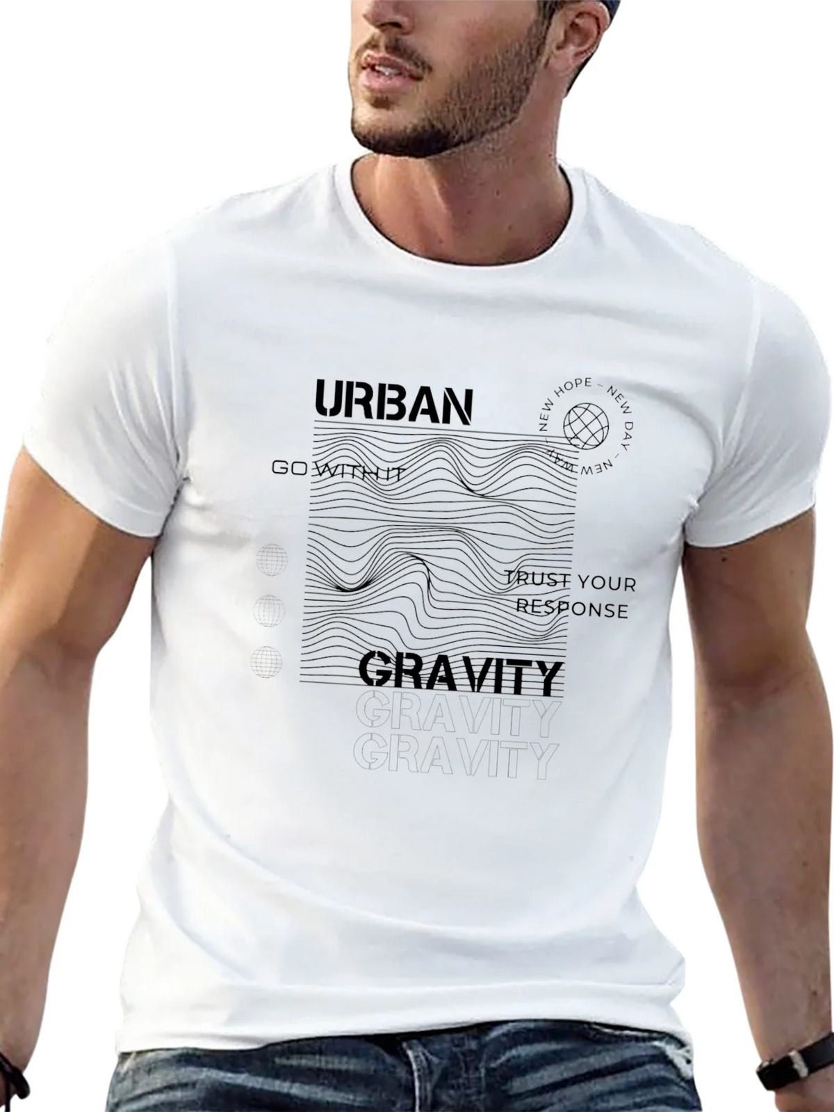 Urban Gravity Graphic Print T-Shirt product image 12