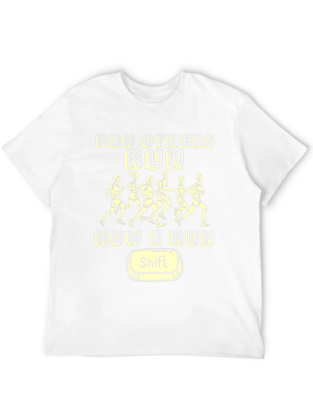 Funny Running Shirt - How I Run Shift product image 11