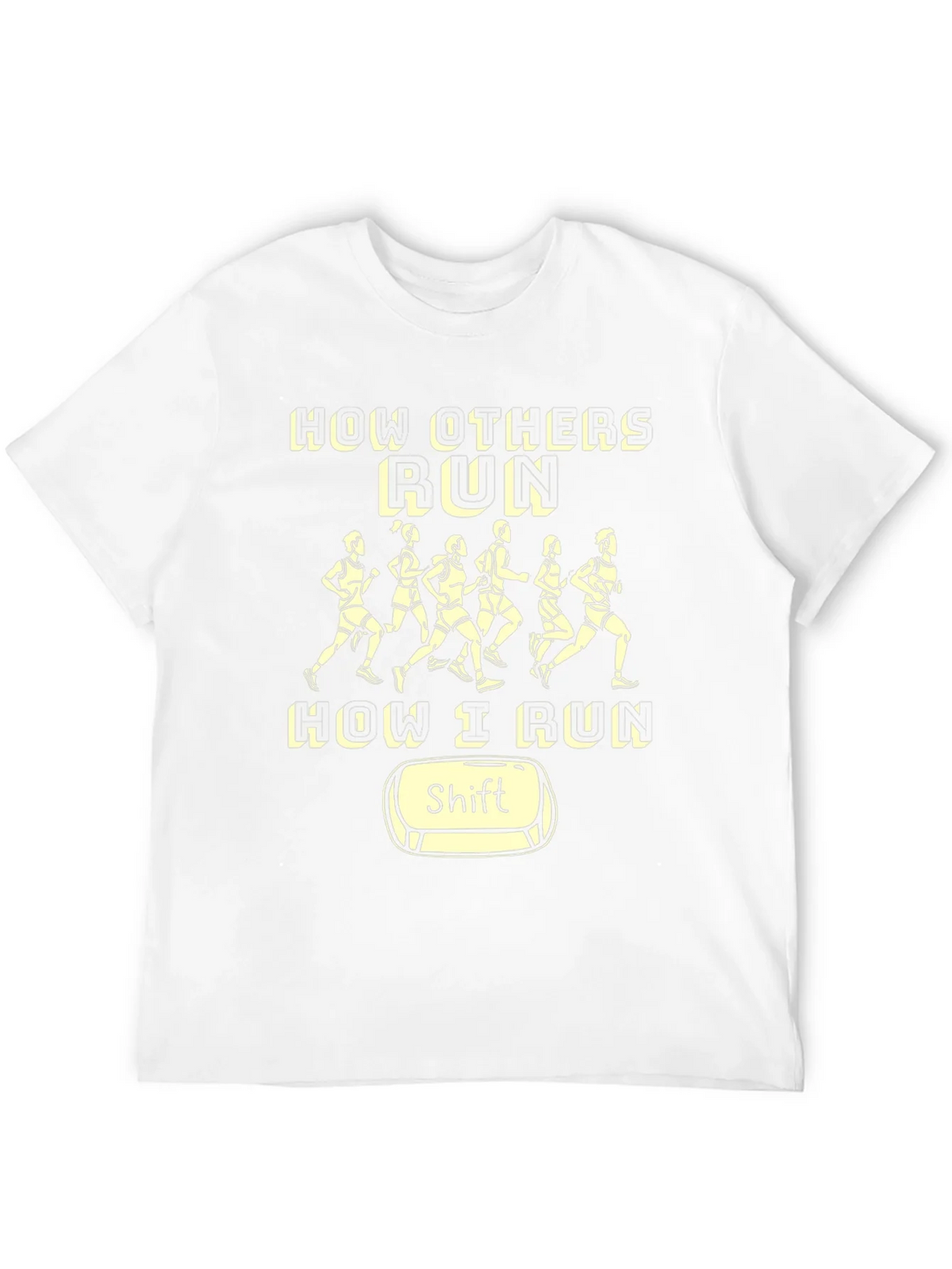 Funny Running Shirt - How I Run Shift product image 11