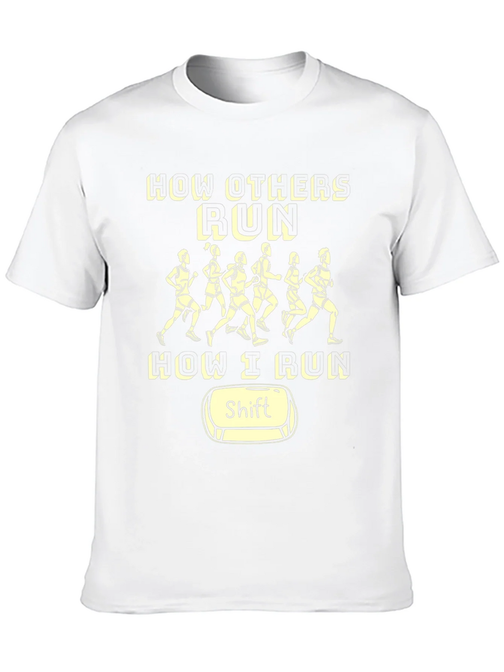 Funny Running Shirt - How I Run Shift product image 9
