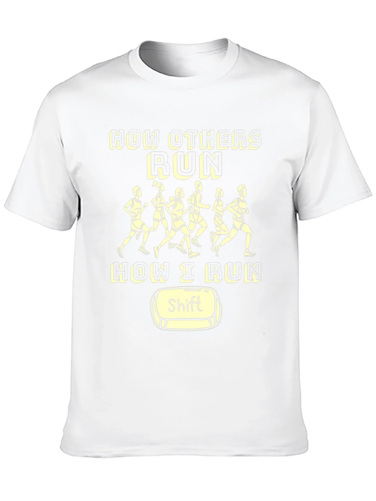 Funny Running Shirt - How I Run Shift product image 9