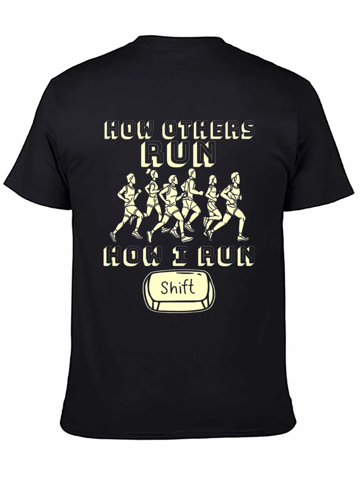 Funny Running Shirt - How I Run Shift product image 4