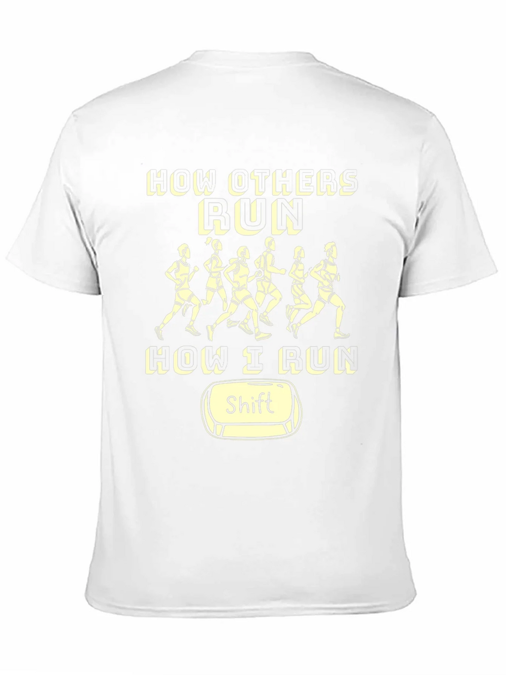 Funny Running Shirt - How I Run Shift product image 10