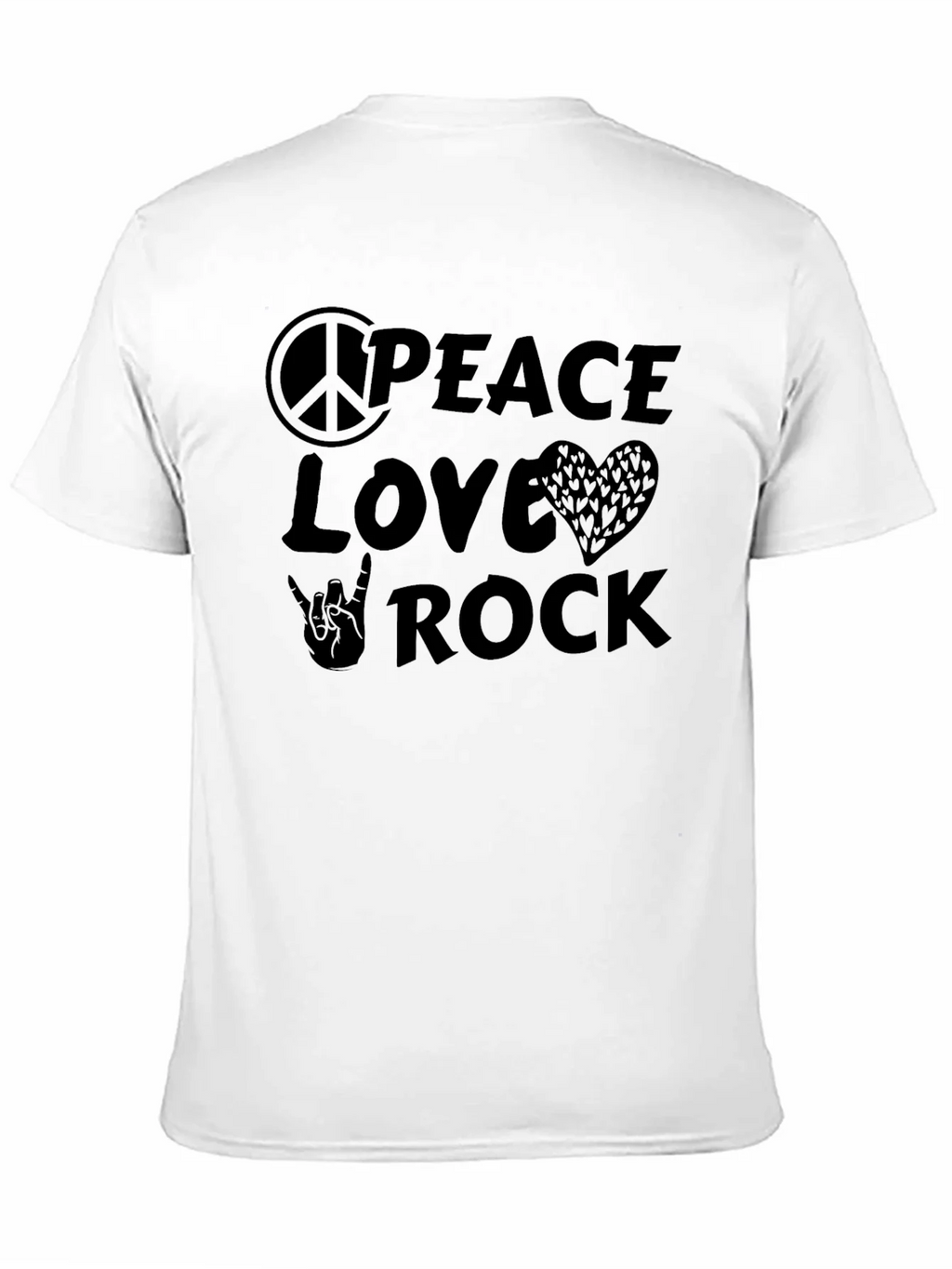 Peace Love Rock T-Shirt product image 10