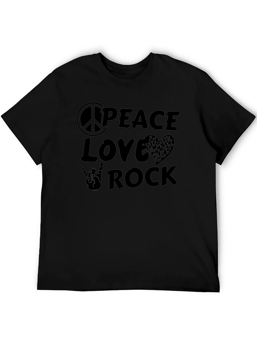Peace Love Rock T-Shirt product image 5